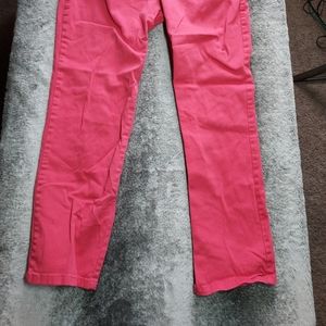 Pink jeans